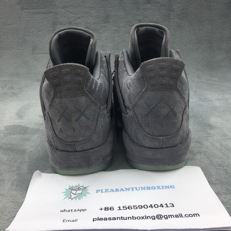 Authentic KAWS x Air Jordan 4 “Cool Grey”